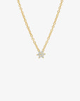 Etoile necklace diamond gold