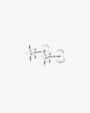 Etoile studs silver