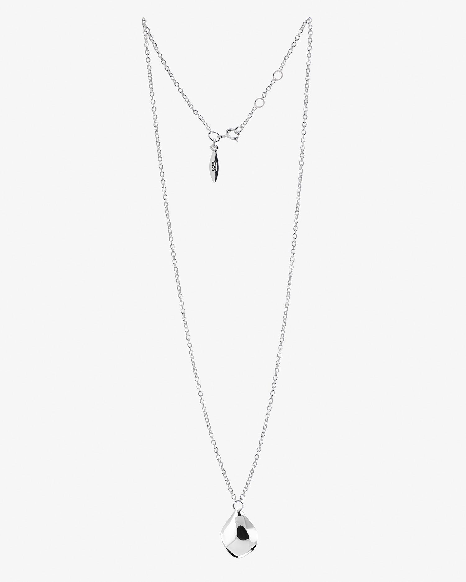 Gaias Grace single necklace silver