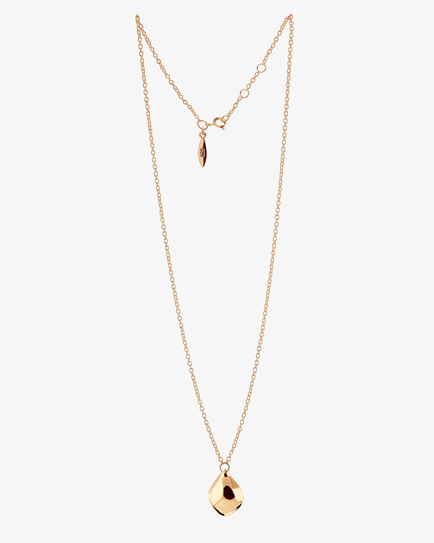 Gaias Grace single necklace gold