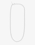 Homme Link necklace silver