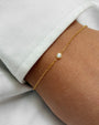 Hope single bracelet diamond gold