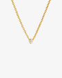 Hope single necklace diamond gold