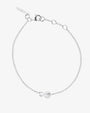 Hortensia drop bracelet silver