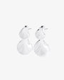 Hortensia earrings silver