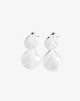 Hortensia earrings silver