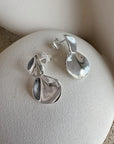 Hortensia earrings silver