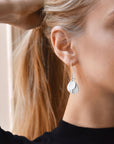 Lakeside small earrings silver