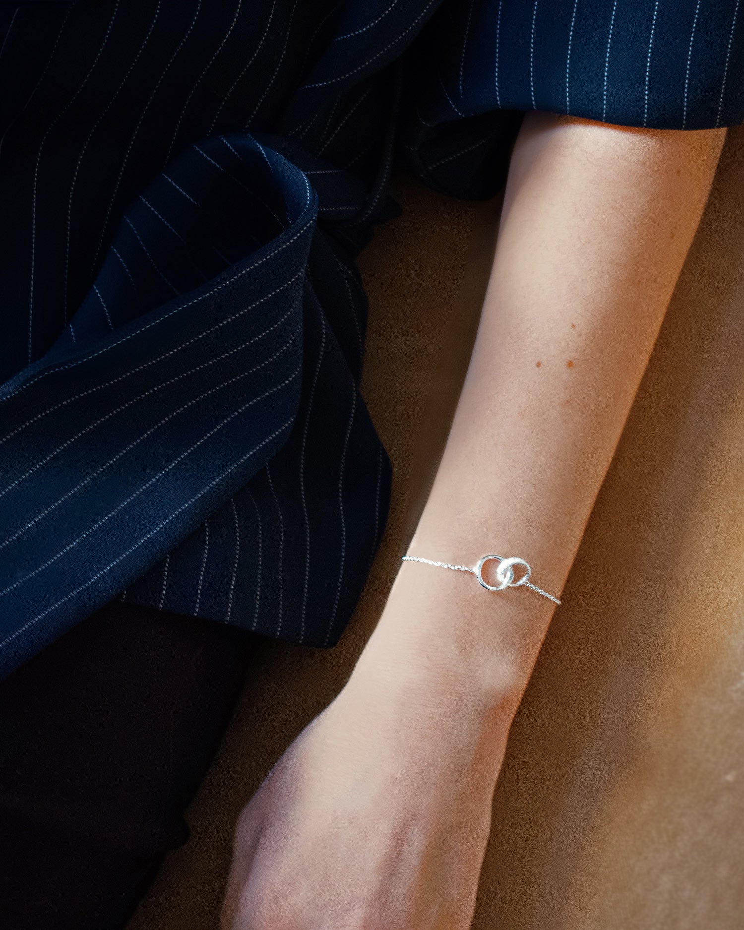 Les Amis small single bracelet silver