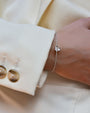 Lotus bracelet silver