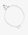 Love Vibe drop bracelet silver