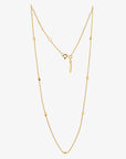 Loving Heart drop full necklace gold