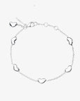 Loving Heart medium bracelet silver