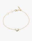 Loving Heart medium single bracelet gold