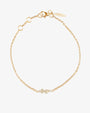 Milky Way drop bracelet gold