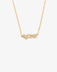 Milky Way single necklace gold