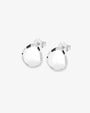 Morning Dew big hoops silver