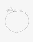 Morning Dew petite bracelet silver