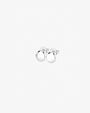 Morning Dew small hoops silver