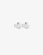 New Bud drop studs silver