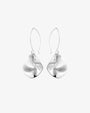 Pacific earrings silver
