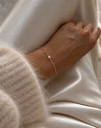 Petite Pearl bracelet silver