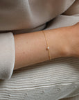 Petite Pearl bracelet gold
