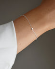 Stella Nova drop bracelet silver