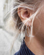 Together small earrings silver