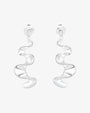 Water Flow earrings silver