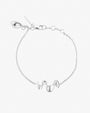 Water Flow small bracelet silver