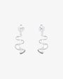 Water Flow small earrings silver