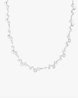 Water Flow small full necklace silver