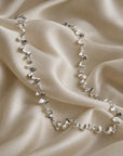 Water Flow small full necklace silver
