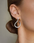 Breeze earrings silver