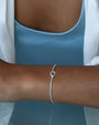 Ocean drop bracelet silver
