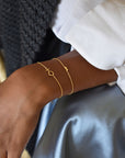 Women Unite small bracelet gold