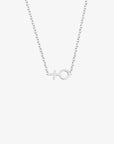 Women Unite small necklace silver